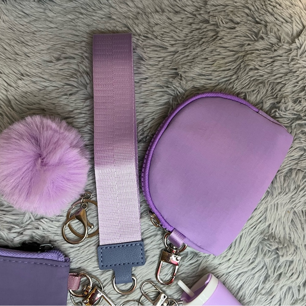 8pcs Purple Accessory Set - Picture 2 of 4